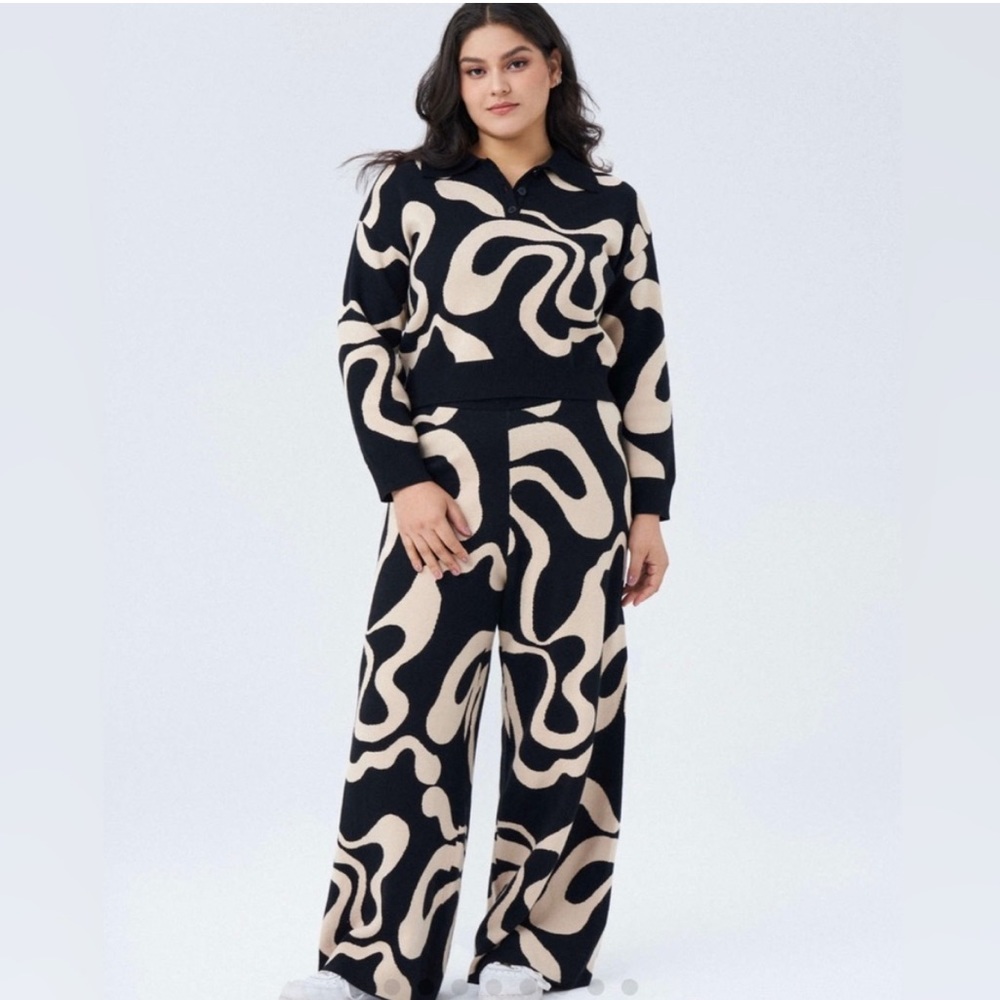Trippy Sweater Set